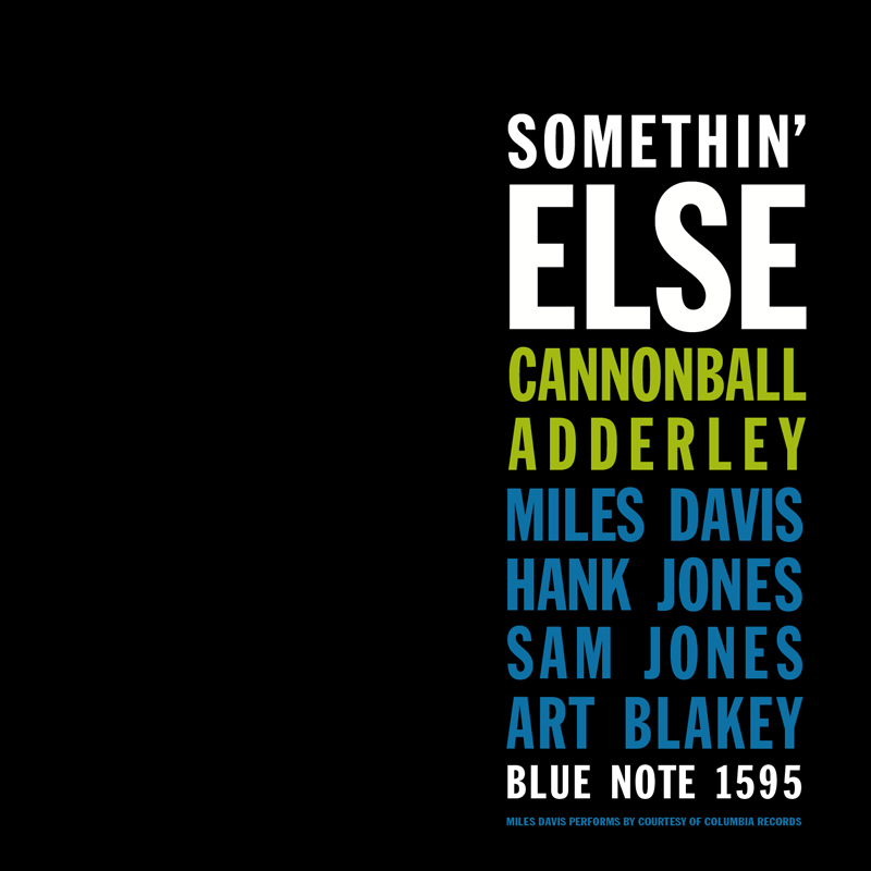 Cannonball Adderley - Somethin’ Else (1958/2012) [HDTracks FLAC 24bit/192kHz]