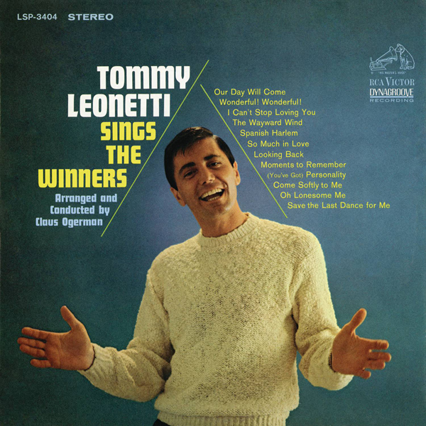 Tommy Leonetti - Sings the Winners (1965/2015) [Qobuz FLAC 24bit/96kHz]