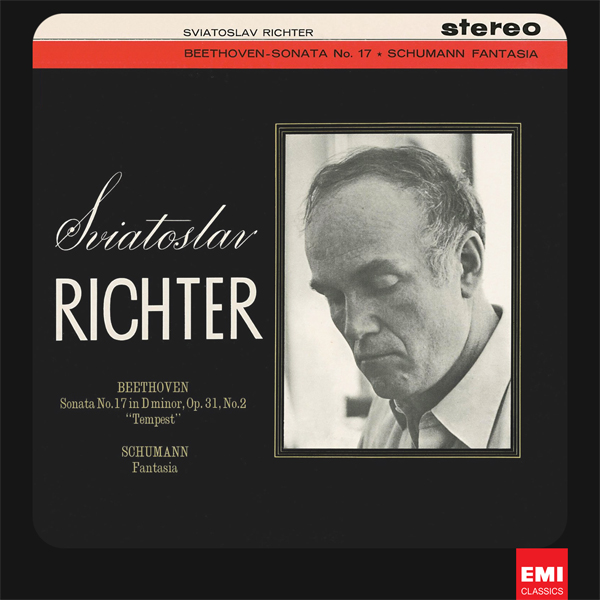 Beethoven: Piano Sonata No. 17 ‘Tempest’ / Schumann: Fantasy - Sviatoslav Richter (1961/2012) [HDTracks FLAC 24bit/96kHz]