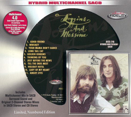 Loggins And Messina - Loggins And Messina (1972) [2015 Audio Fidelity AFZ5 216] {SACD ISO + DSF DSD64}