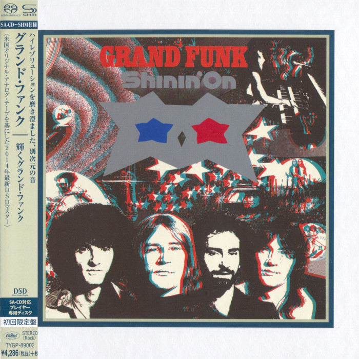 Grand Funk Railroad - Shinin’ On (1974) [Japanese Limited SHM-SACD 2014] {SACD ISO + FLAC 24bit/88,2kHz}