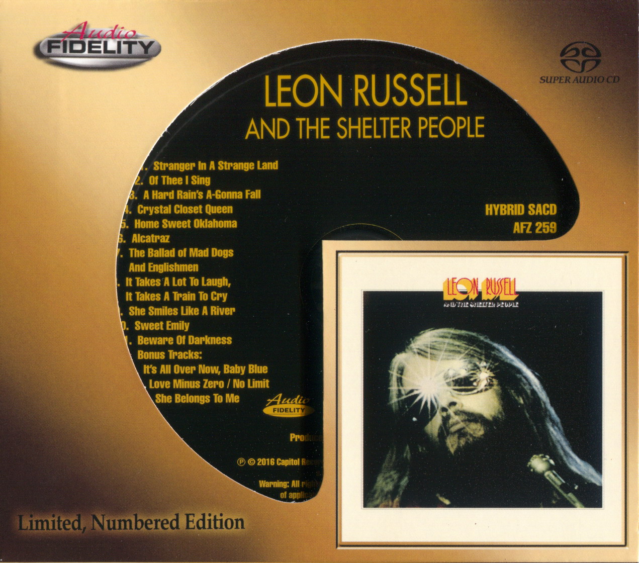 Leon Russell - Leon Russell And The Shelter People (1971) [Audio Fidelity 2016] SACD ISO