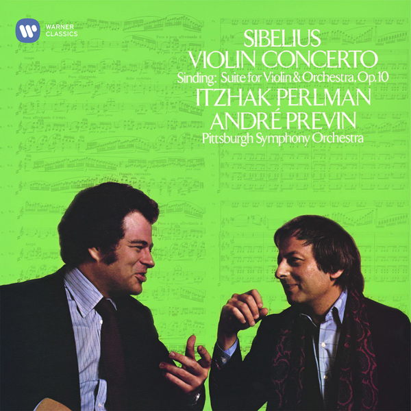 Sibelius: Violin Concerto; Sinding: Suite - Itzhak Perlman, Pittsburgh Symphony Orchestra, Andre Previn (2015) [Qobuz FLAC 24bit/96Hz]