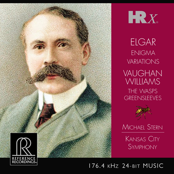 Edward Elgar - Enigma Variations; Vaughan Williams - The Wasps; Greensleeves - Michael Stern, Kansas City Symphony (2013) [AcousticSounds FLAC 24bit/176,4kHz]