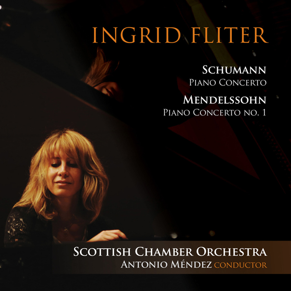 Schumann & Mendelssohn - Piano Concertos - Ingrid Fliter, Scottish Chamber Orchestra, Antonio Mendez (2016) [LINN FLAC 24bit/96kHz]