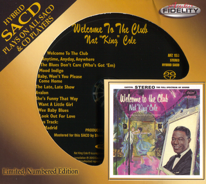 Nat King Cole – Welcome To The Club (1959) [Audio Fidelity 2013] {SACD ISO + FLAC 24bit/88,2kHz}