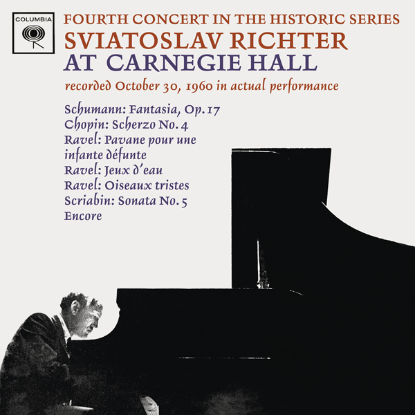 Sviatoslav Richter Plays Schumann, Chopin & Ravel - Live at Carnegie Hall, October 30, 1960 (2015) [Qobuz FLAC 24bit/88,2kHz]