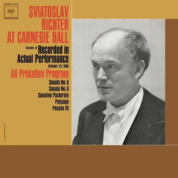 Sviatoslav Richter Live at Carnegie Hall, October 23, 1960 - All Prokofiev Program (2015) [Qobuz FLAC 24bit/88,2kHz]