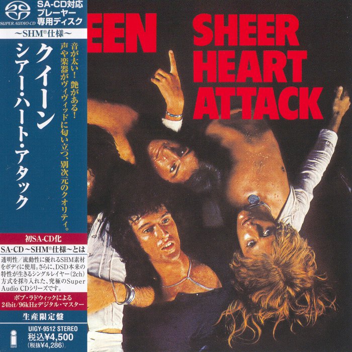 Queen – Sheer Heart Attack (1974) [Japanese Limited SHM-SACD 2011] {SACD ISO + FLAC 24bit/88,2kHz}