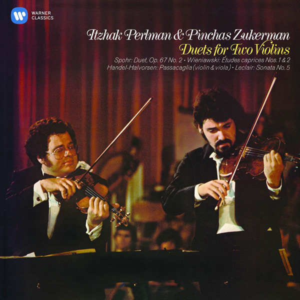 Leclair, Spohr, Wieniawski - Duets for Two Violins - Itzhak Perlman, Pinchas Zukerman (2015) [Qobuz FLAC 24bit/96kHz]