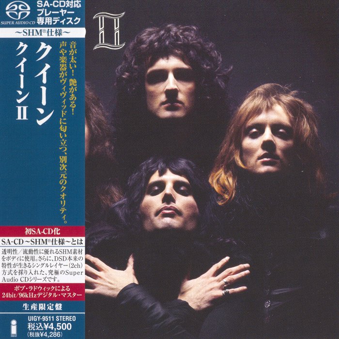 Queen - Queen II (1974) [Japanese Limited SHM-SACD 2011] {SACD ISO + FLAC 24bit/88,2kHz}