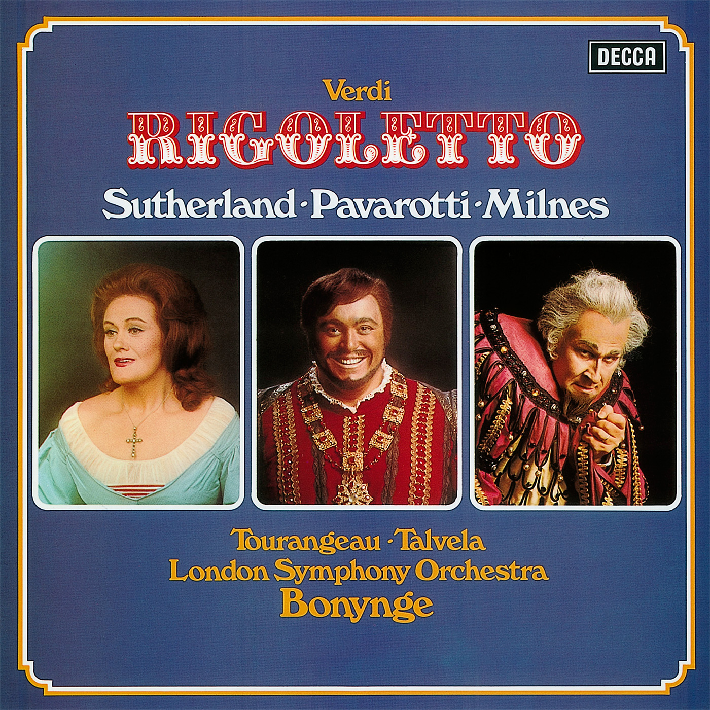 Joan Sutherland, Luciano Pavarotti, Sherrill Milnes - Verdi: Rigoletto (1971/2014) [PrestoClassical FLAC 24bit/96kHz]