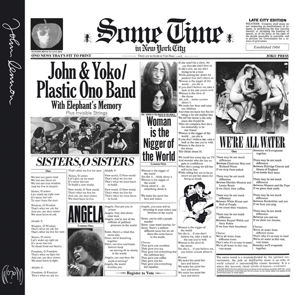 John Lennon, Yoko Ono - Sometime In New York City (1972/2014) [HDTracks FLAC 24bit/96kHz]