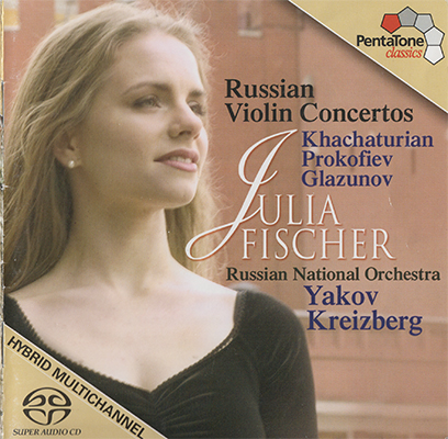 Julia Fischer – Russian Violin Concertos: Khachaturian, Prokofiev, Glazunov (2004) {SACD ISO + FLAC 24bit/88,2kHz}