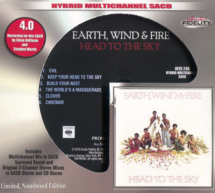 Earth, Wind & Fire - Head To The Sky (1973) [Audio Fidelity 2016] {SACD ISO + }