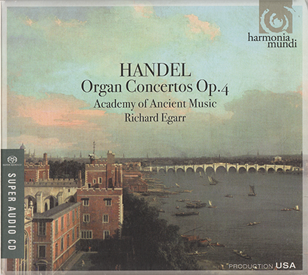Academy of Ancient Music, Richard Egarr - Handel: Organ Concertos Op.4 (2008) {SACD ISO + FLAC 24bit/88,2kHz}