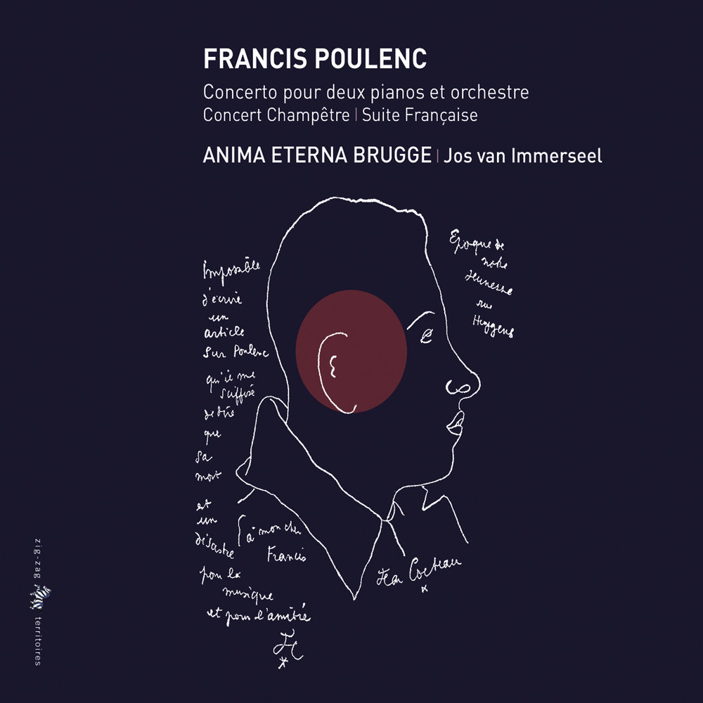 Anima Eterna Brugge - Poulenc: Concerto pour deux pianos et orchestre, Concert Champetre & Suite Francaise (2011) [TheClassicalShop FLAC 24bit/44,1kHz]