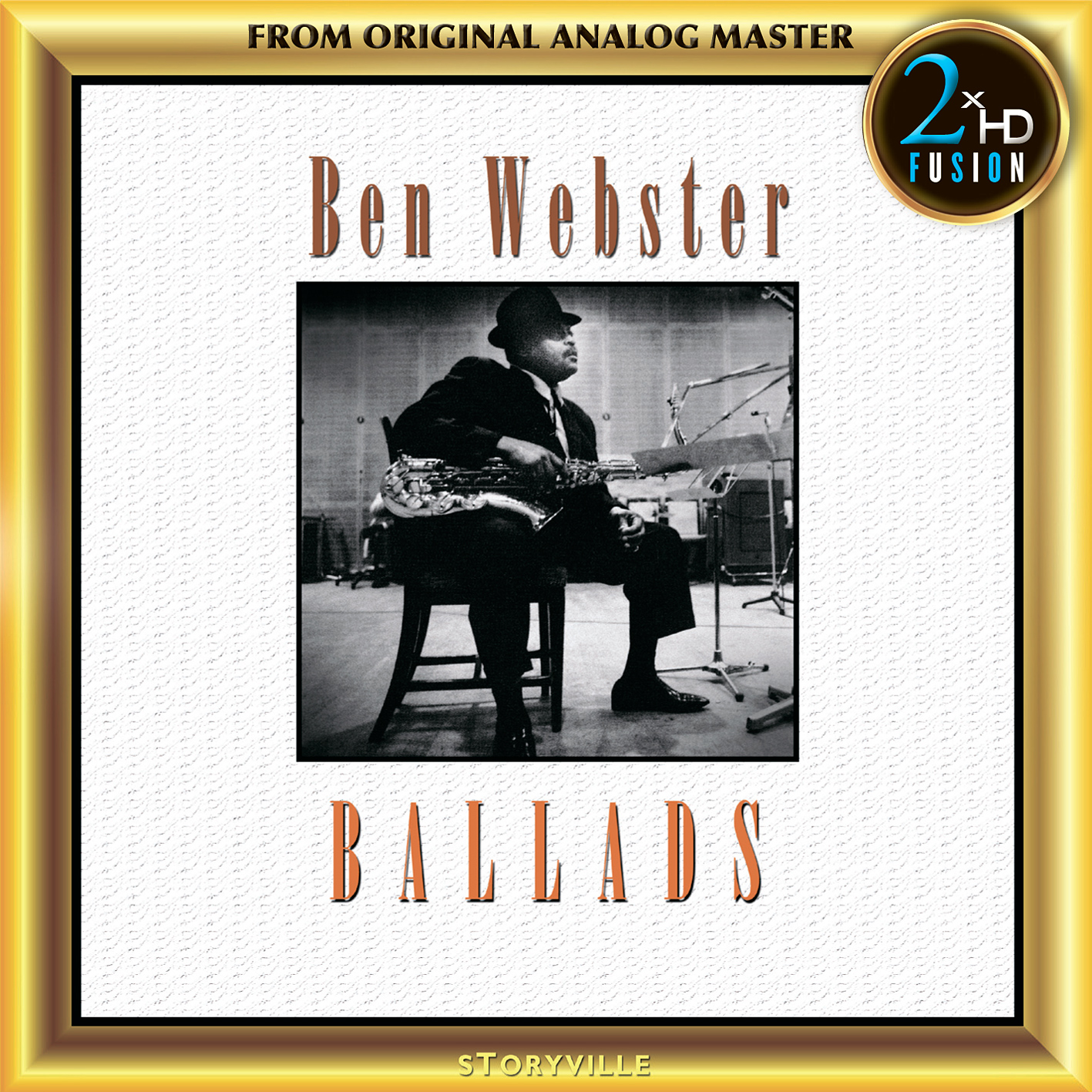 Ben Webster - Ballads (2017) [ProStudioMasters DSF DSD128/5.64MHz + FLAC 24bit/88,2kHz]