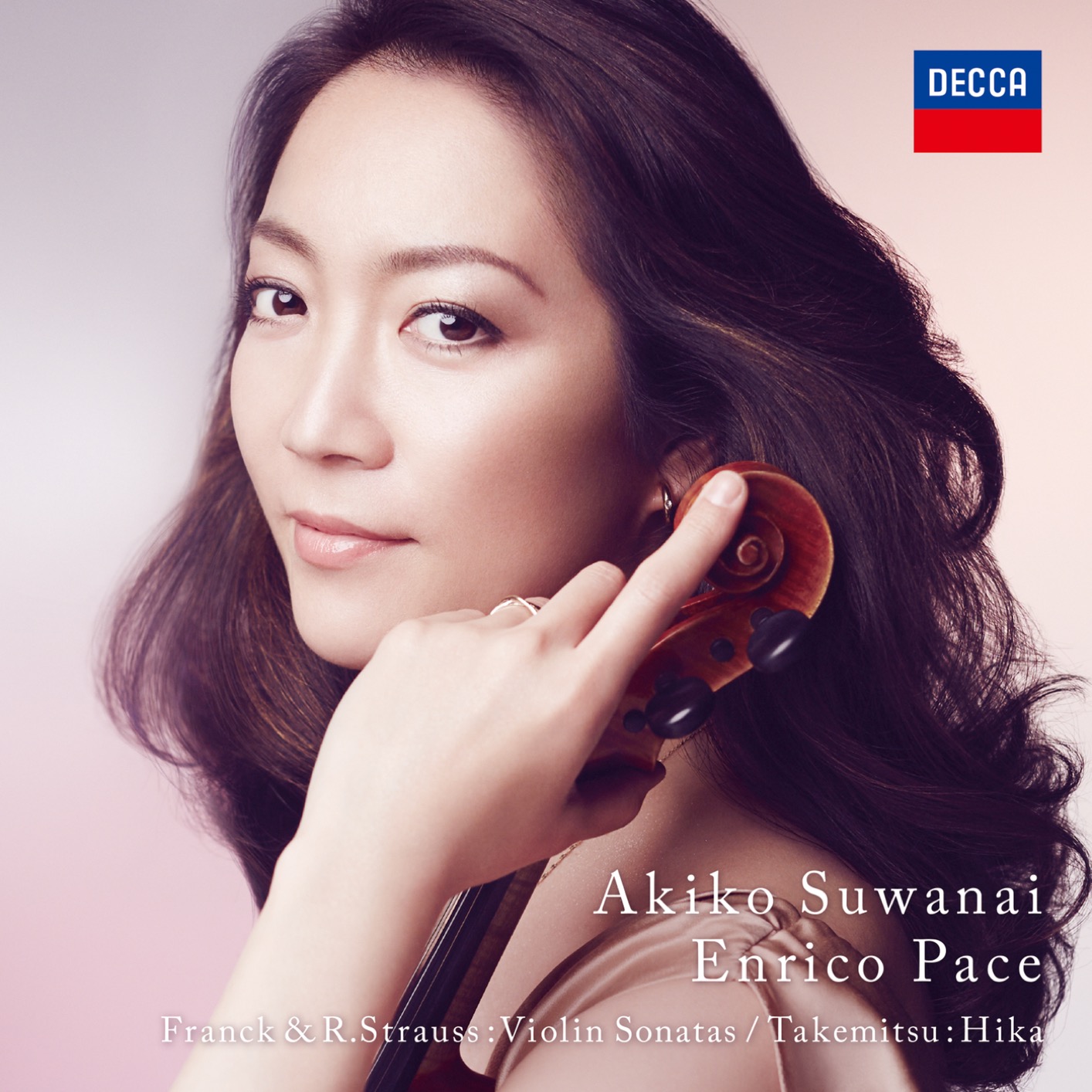 Akiko Suwanai (諏訪内晶子) & Enrico Pace - Franck & R.Strauss: Violin Sonatas, Takemitsu: Hika (2016) [Qobuz 24bit/96kHz]