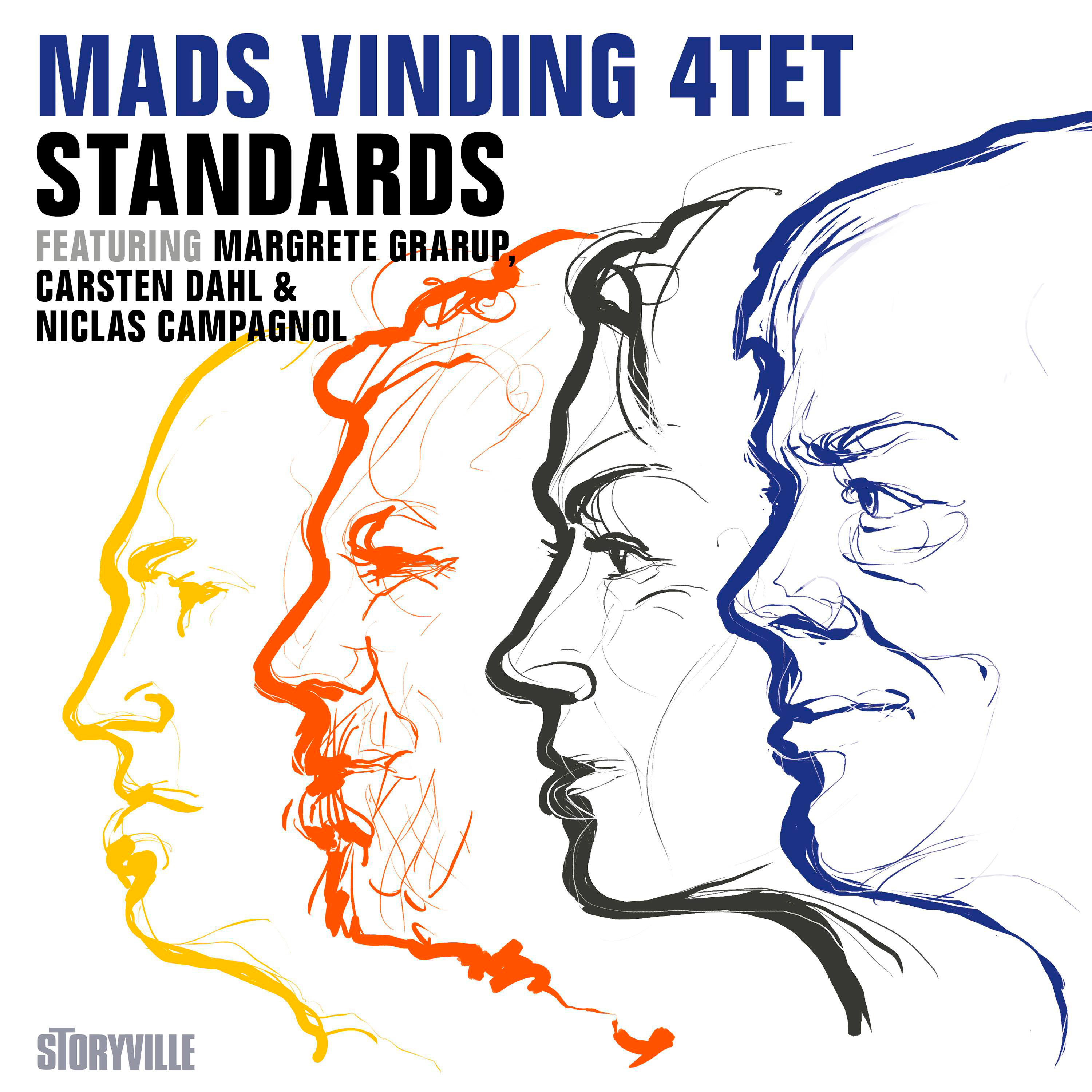 Mads Vinding Quartet - Standards (2017) [HDTracks FLAC 24bit/44,1kHz]
