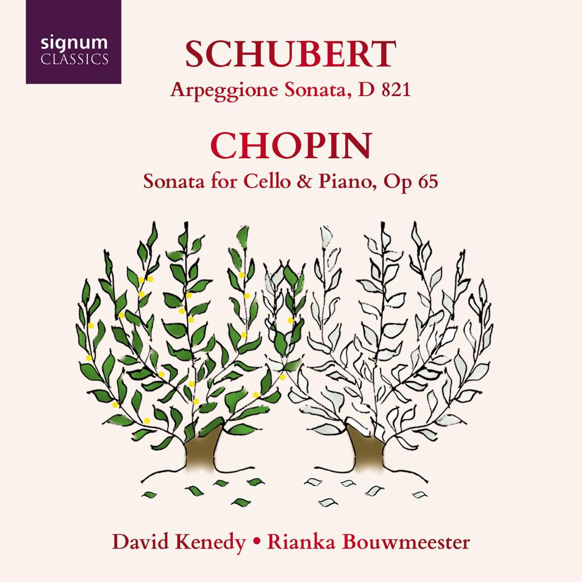 David Kenedy & Rianka Bouwmeester – Schubert: Arpeggione Sonata; Chopin: Sonata for Cello & Piano (2017) [Qobuz FLAC 24bit/96kHz]