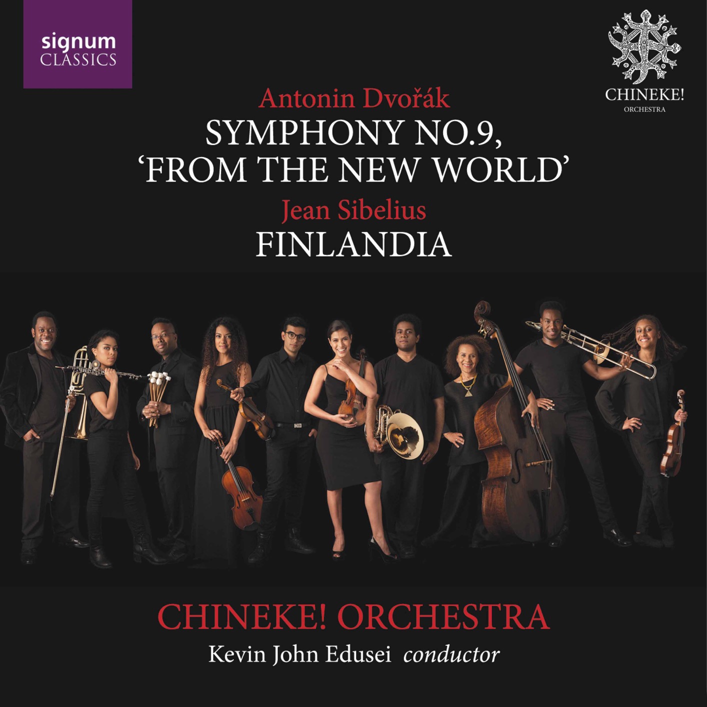 Chineke! Orchestra & Keven John Edusei - Dvorak: Symphony No. 9 "From the New World" ; Sibelius: Finlandia (2017) [Qobuz FLAC 24bit/96kHz]