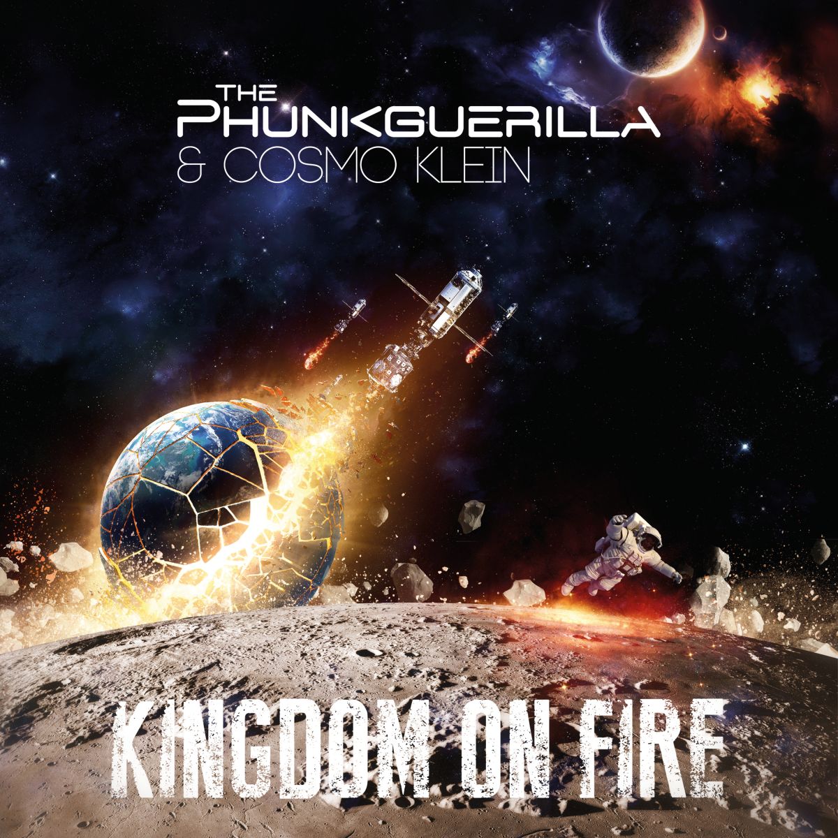 The Phunkguerilla & Cosmo Klein – Kingdom On Fire (2017) [HDTracks FLAC 24bit/44,1kHz]