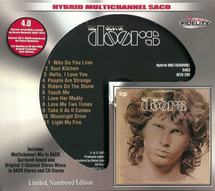 The Doors – The Best Of The Doors (1973) [Audio Fidelity 2015] {SACD ISO + FLAC 24bit/88,2kHz}