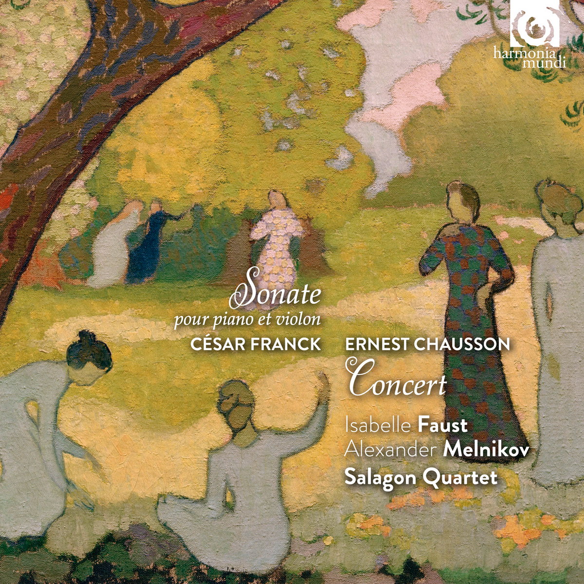 Isabelle Faust, Alexander Melnikov – Franck: Violin Sonata; Chausson: Concert (2017) [FLAC 24bit/96kHz]