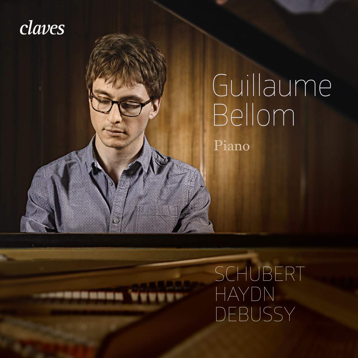 Guillaume Bellom - Schubert, Haydn & Debussy: Works for Piano (2017) [Qobuz FLAC 24bit/96kHz]