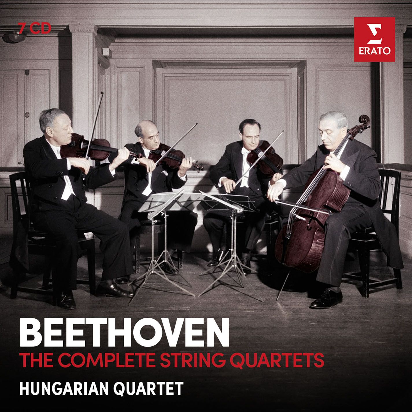 Hungarian Quartet - Beethoven: Complete String Quartets (1955/2017) [HDTracks FLAC 24bit/96kHz]