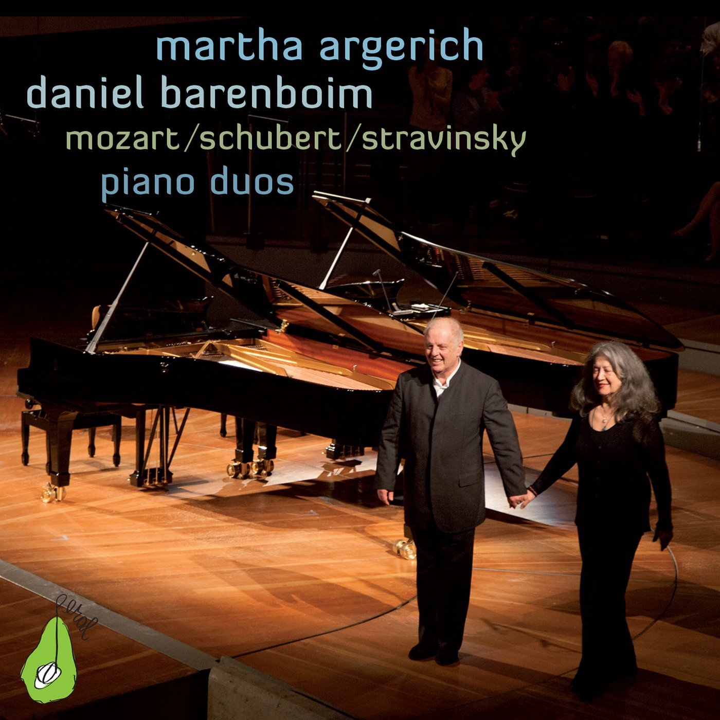 Daniel Barenboim, Martha Argerich - Mozart, Schubert & Stravinsky Piano Duos (2015) [Qobuz FLAC 24bit/48kHz]