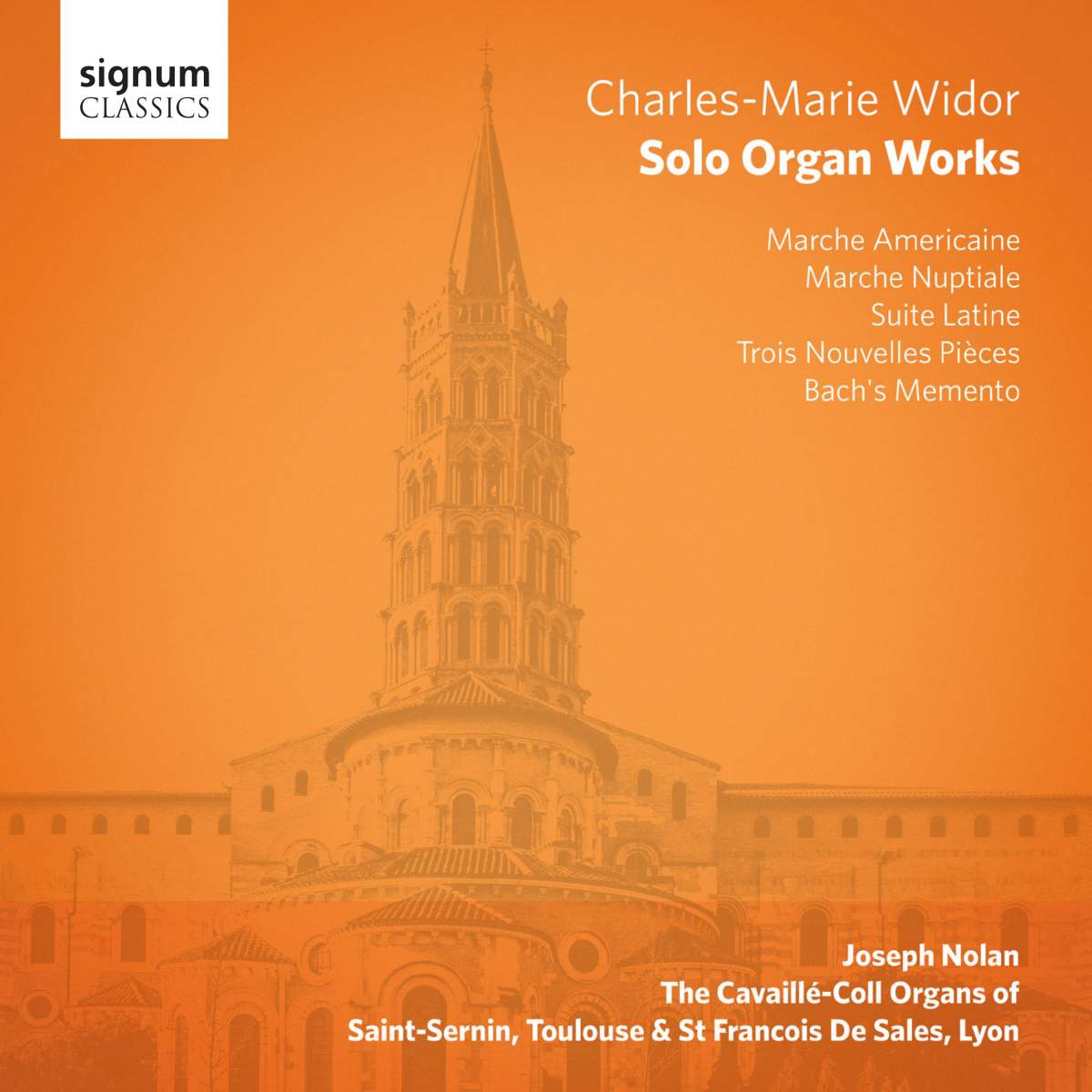 Joseph Nolan – Charles-Marie Widor: Solo Organ Works (2017) [Qobuz FLAC 24bit/96kHz]