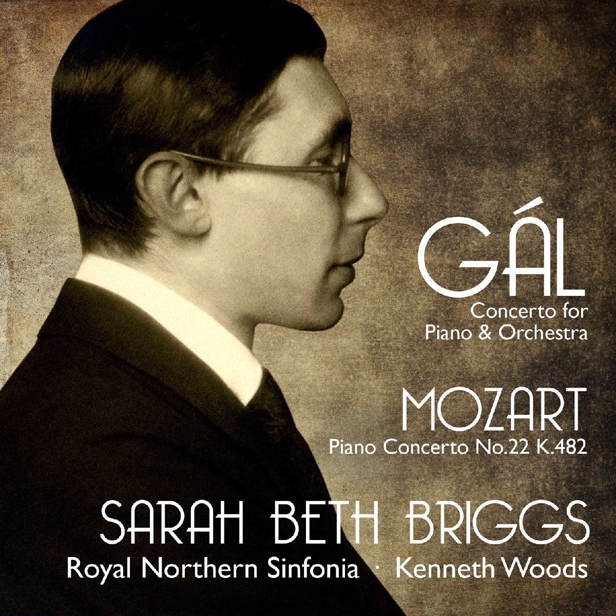 Sarah Beth Briggs - Gal: Concerto for Piano & Orchestra; Mozart: Piano Concerto No. 22 (2017) [FLAC 24bit/96kHz]