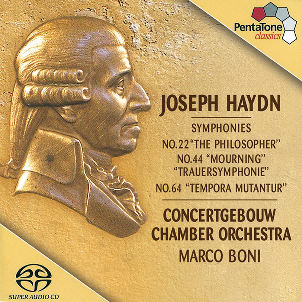 Concertgebouw Chamber Orchestra, Marco Boni – Haydn: Symphonies No.22, 44 & 64 (2003) [HDTracks FLAC 24bit/88,2kHz]