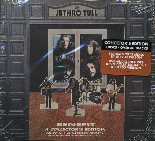 Jethro Tull - Benefit (1970, Collector’s Edition 2013) [Audio DVD Disc + FLAC 24bit/96kHz]