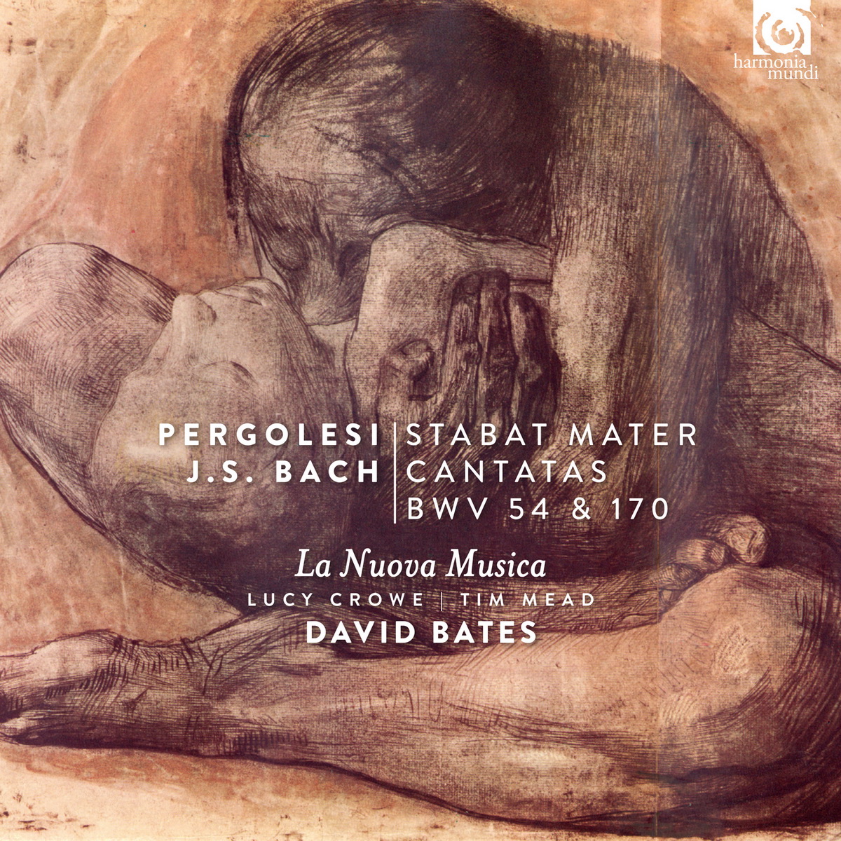 Lucy Crowe, Tim Mead, La Nuova Musica & David Bates - Pergolesi: Stabat Mater - Bach: Cantatas, BWV 54 & 170 (2017) [FLAC 24bit/96kHz]