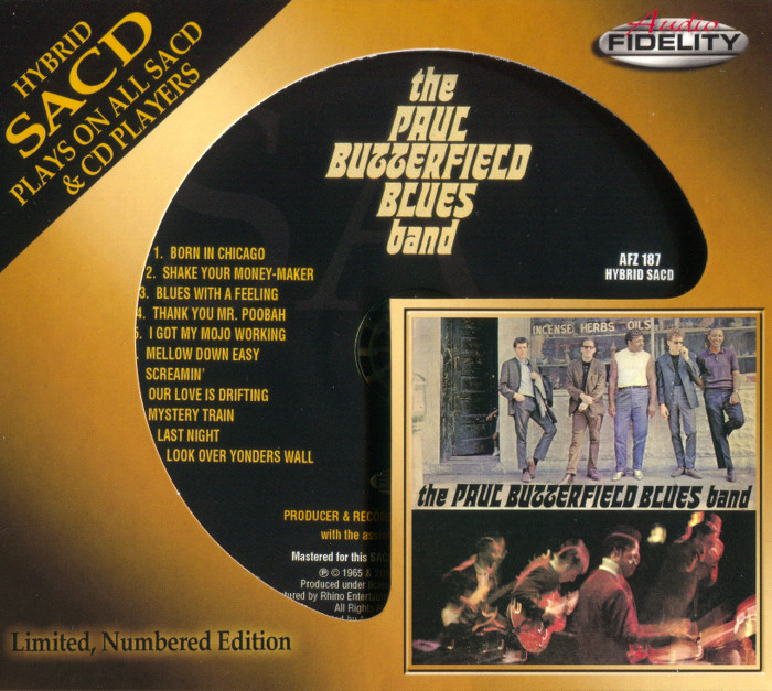 The Paul Butterfield Blues Band - The Paul Butterfield Blues Band (1965) [Audio Fidelity 2014] SACD ISO