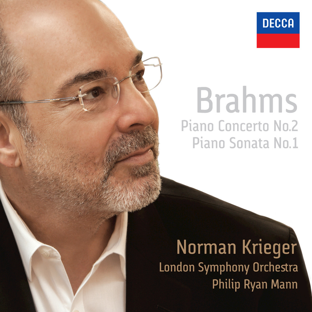 Norman Krieger – Brahms: Piano Concerto No. 2 / Piano Sonata No. 1 (2017) [Qobuz FLAC 24bit/44,1kHz]