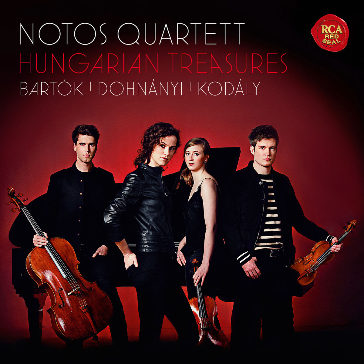 Notos Quartett - Hungarian Treasures - Bartok, Dohnanyi & Kodaly (2017) [Qobuz FLAC 24bit/48kHz]