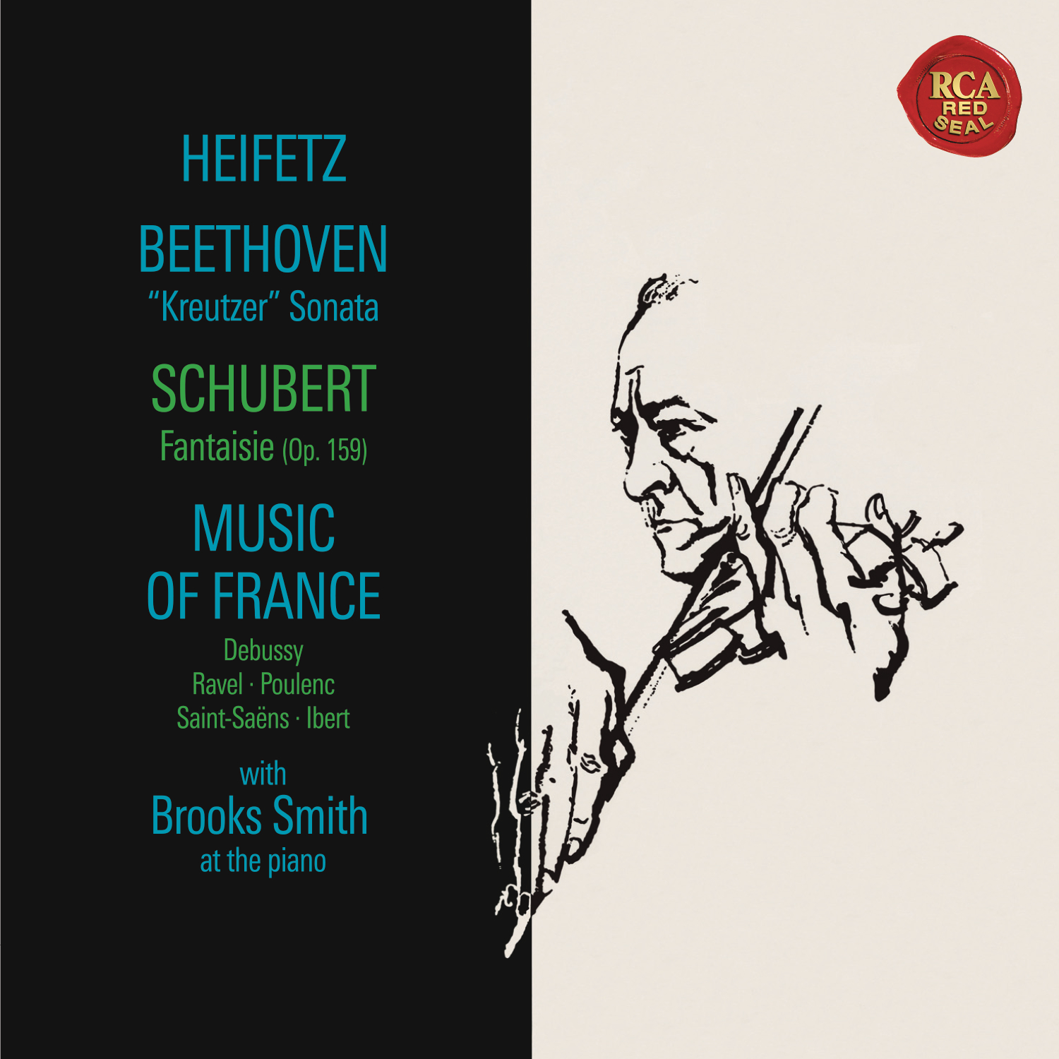 Jascha Heifetz - Heifetz plays Beethoven, Schubert, Music of France (2016) [FLAC 24bit/192kHz]