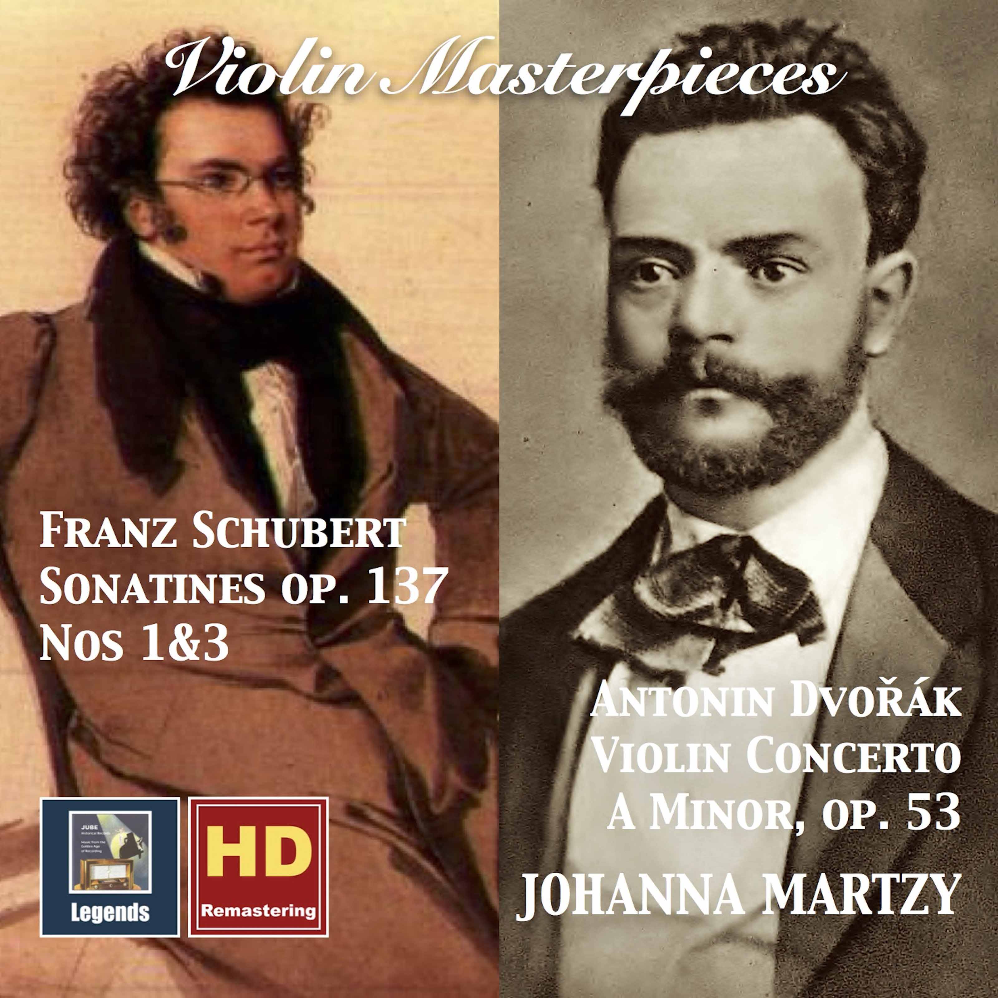 Johanna Martzy - Schubert & Dvorak Works for Violin (2017) [Qobuz FLAC 24bit/48kHz]