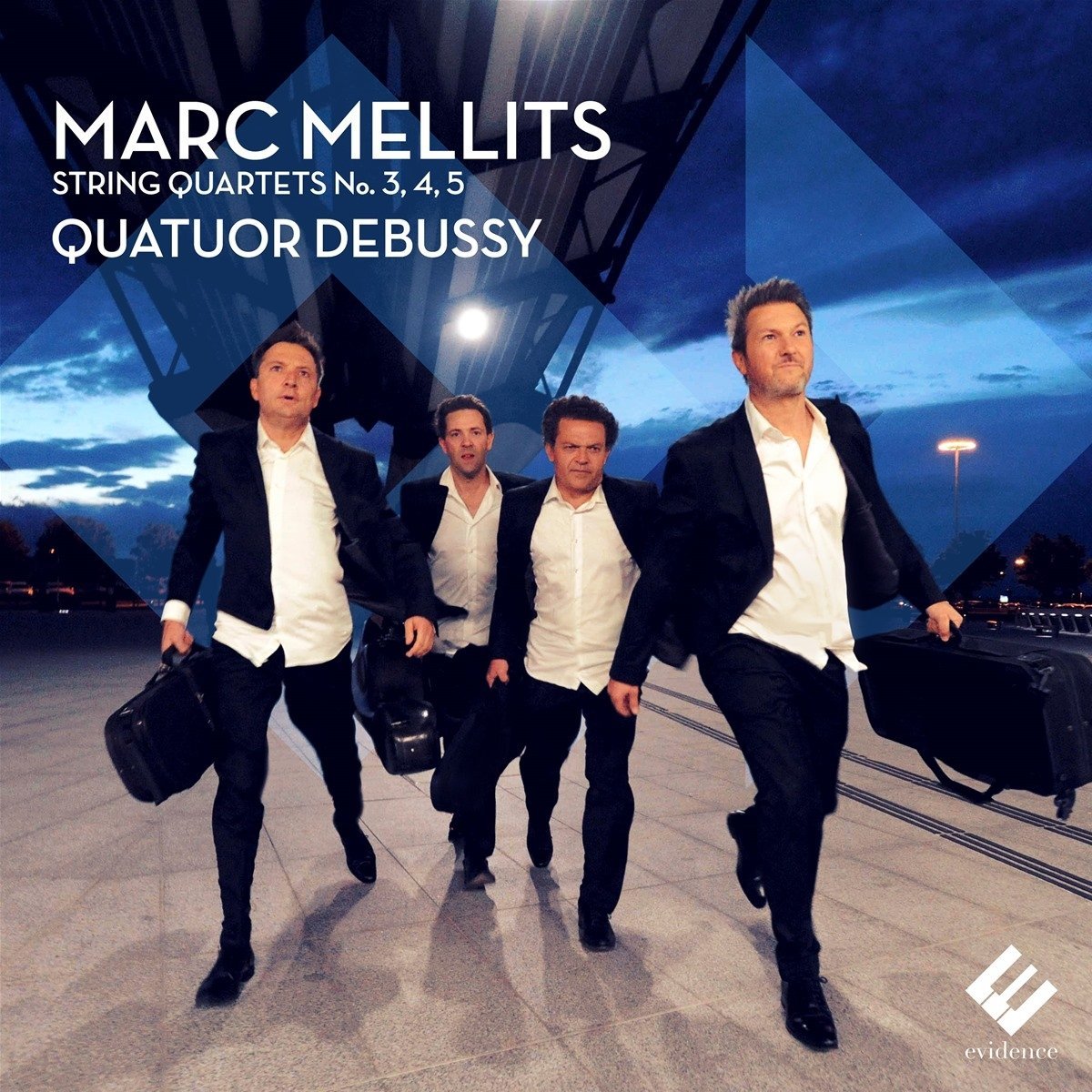 Quatuor Debussy - Mellits: String Quartets No. 3, 4 & 5 (2017) [Qobuz FLAC 24bit/96kHz]