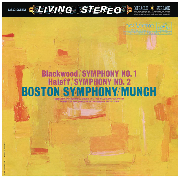 Boston Symphony Orchestra, Charles Munch - Easley Blackwood: Symphony No. 1; Alexei Haieff: Symphony No. 2 (1959/2016) [AcousticSounds FLAC 24bit/192kHz]