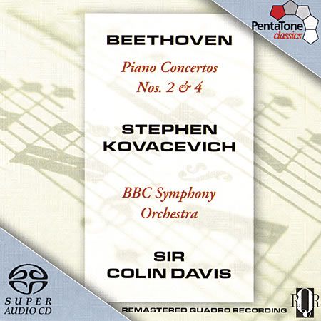 Stephen Kovacevich, Sir Colin Davis, BBC Symphony Orchestra - Beethoven: Piano Concertos No.2 & 4 (2002) {SACD ISO + FLAC 24bit/88,2kHz}