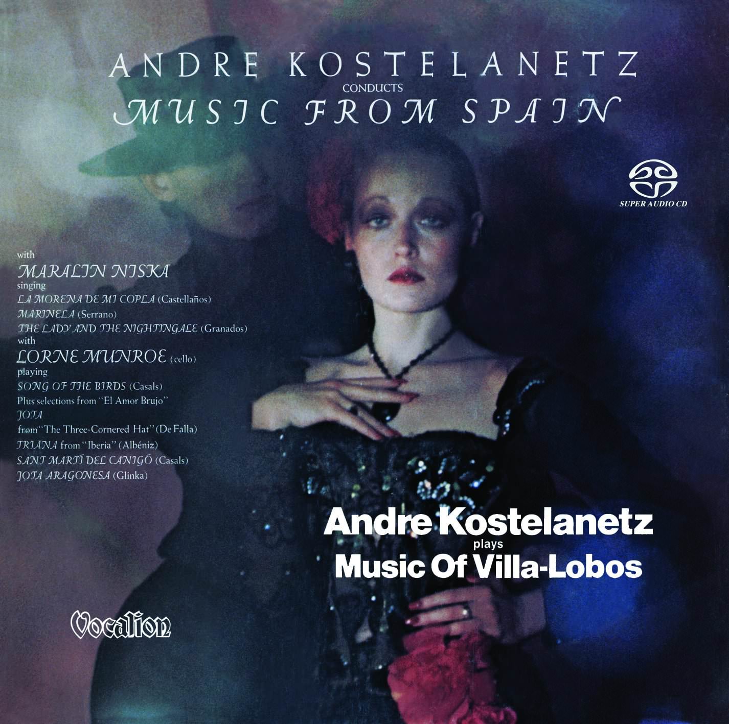 Andre Kostelanetz - Plays Music Of Villa-Lobos & Conducts Music From Spain (1974) [Reissue 2017] {SACD ISO + FLAC 24bit/88,2kHz}