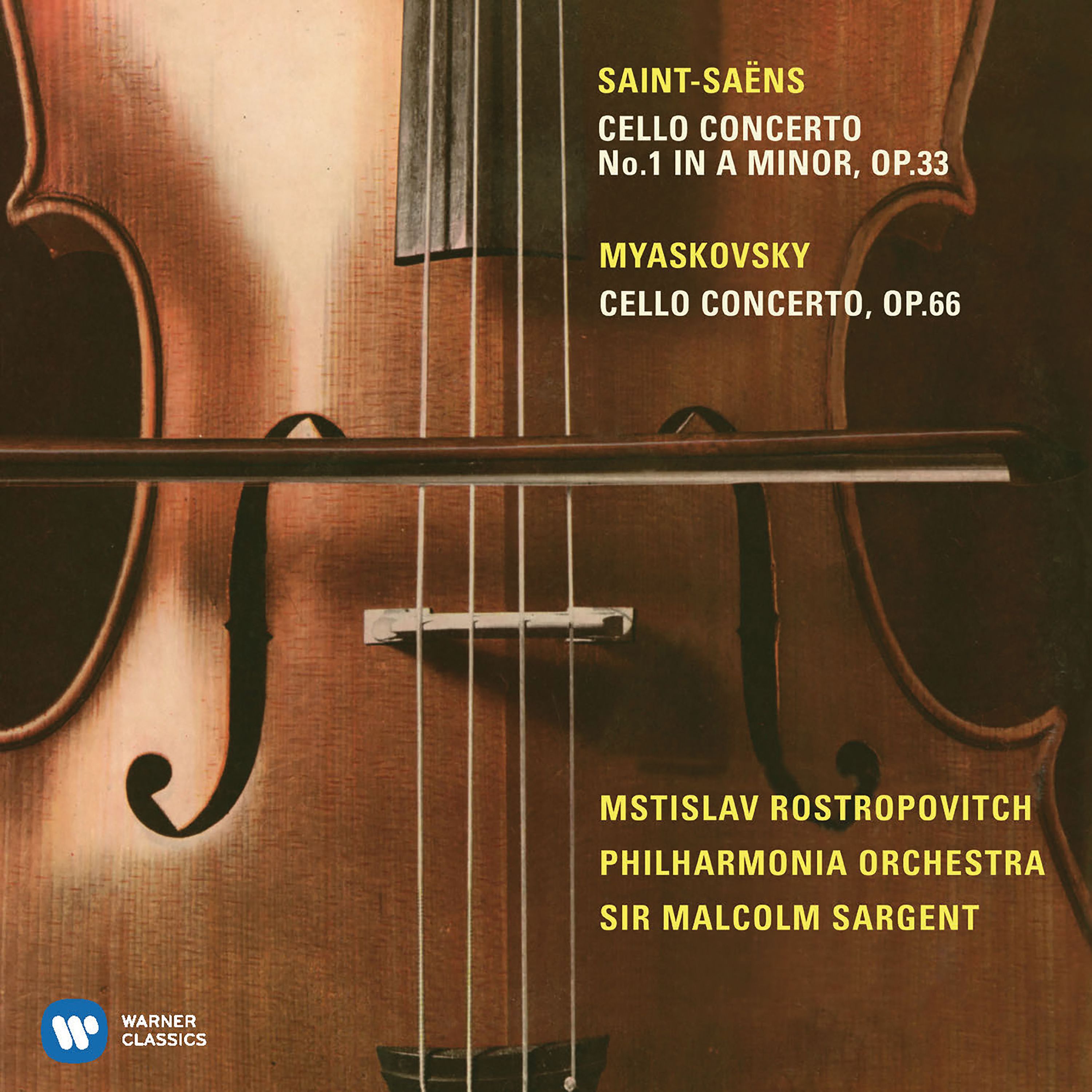 Mstislav Rostropovich – Saint-Saens & Miaskovsky: Cello Concerto (1957/2017) [Qobuz FLAC 24bit/96kHz]