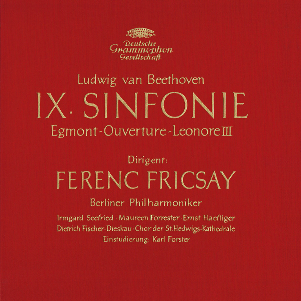 Berliner Philharmoniker, Ferenc Fricsay - Beethoven: Symphony No.9, Overtures Egmont & Leonore III (1958/2015) [Qobuz FLAC 24bit/96kHz]