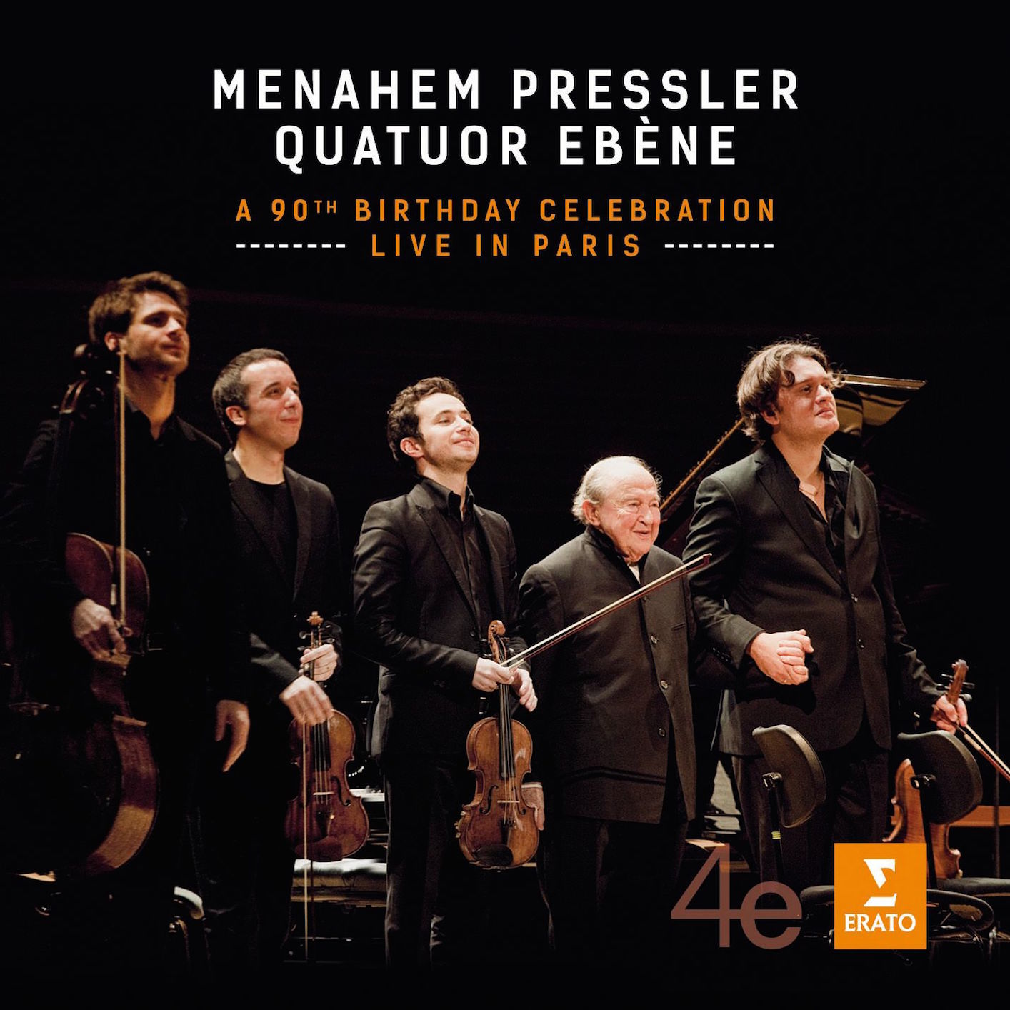 Menahem Pressler, Quatuor Ebene - A 90th Birthday Celebration (2014) [HighResAudio FLAC 24bit/48kHz]