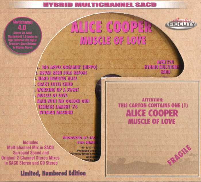 Alice Cooper - Muscle Of Love (1973) [Audio Fidelity 2015] {SACD ISO + FLAC 24bit/88,2kHz}